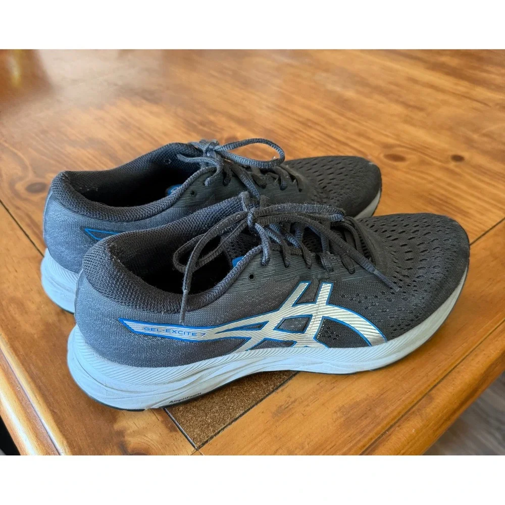 ASICS Gel-Excite 7 Mens Running Shoes Grey Blue 1011A657 Size 9.5